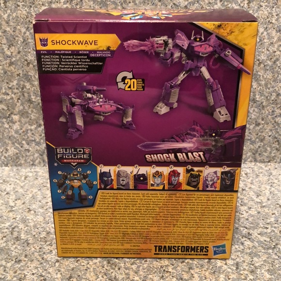 TRANSFORMERS BUMBLEBEE SHOCKWAVE Deluxe Action Figure!! Great gift!!! NEW - Picture 2 of 5